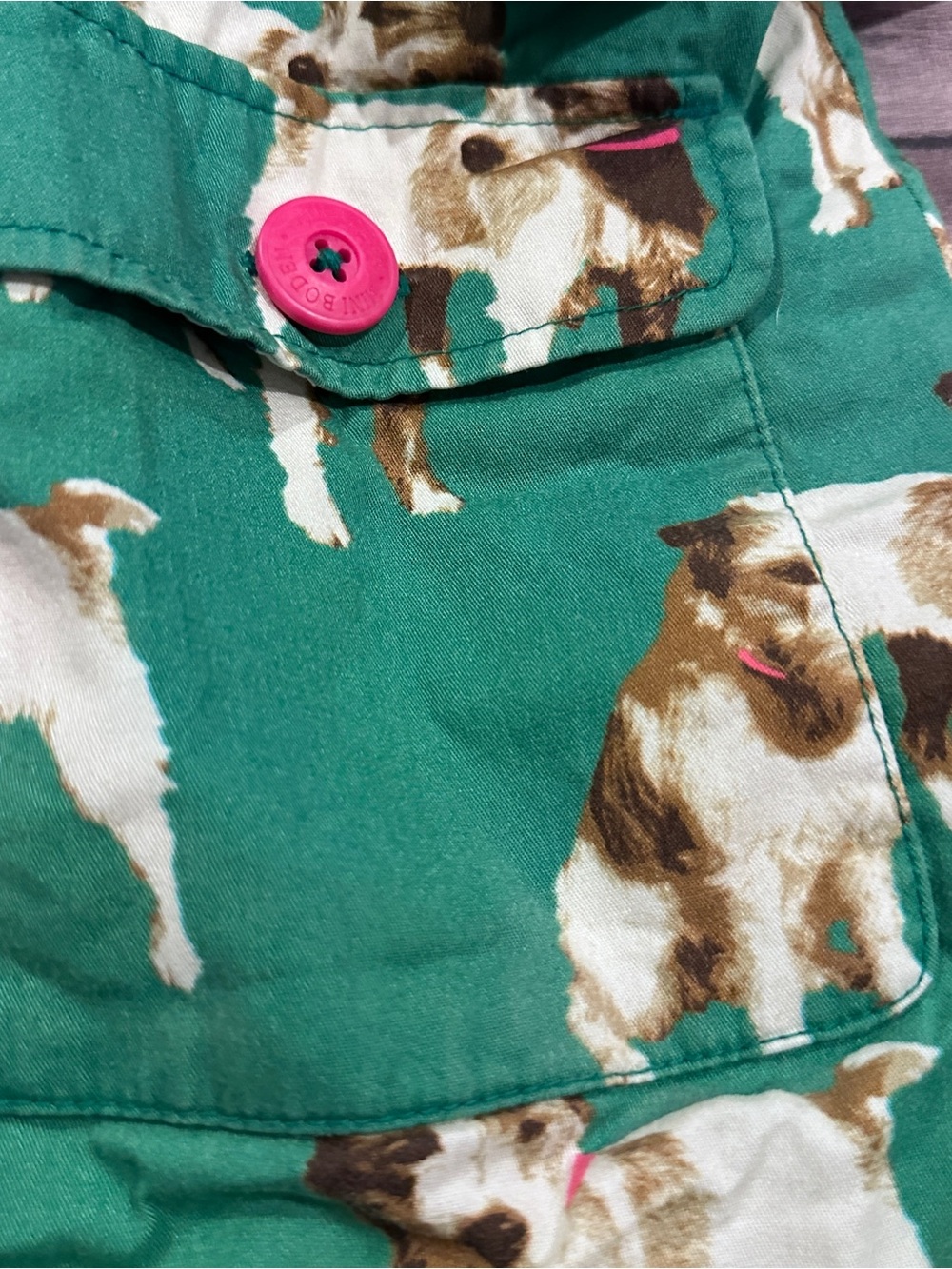 Mini Boden green dog coat - Picture 4 of 13